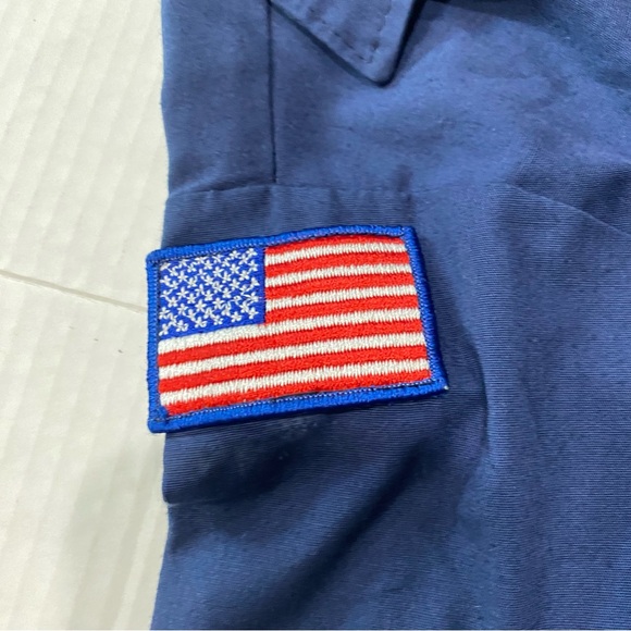 Boy Scouts Of America Blue Button Down Shirt Size Youth Large (14-16) - Picture 5 of 7